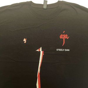 Steely Dan Aja Black Concert T Shirt